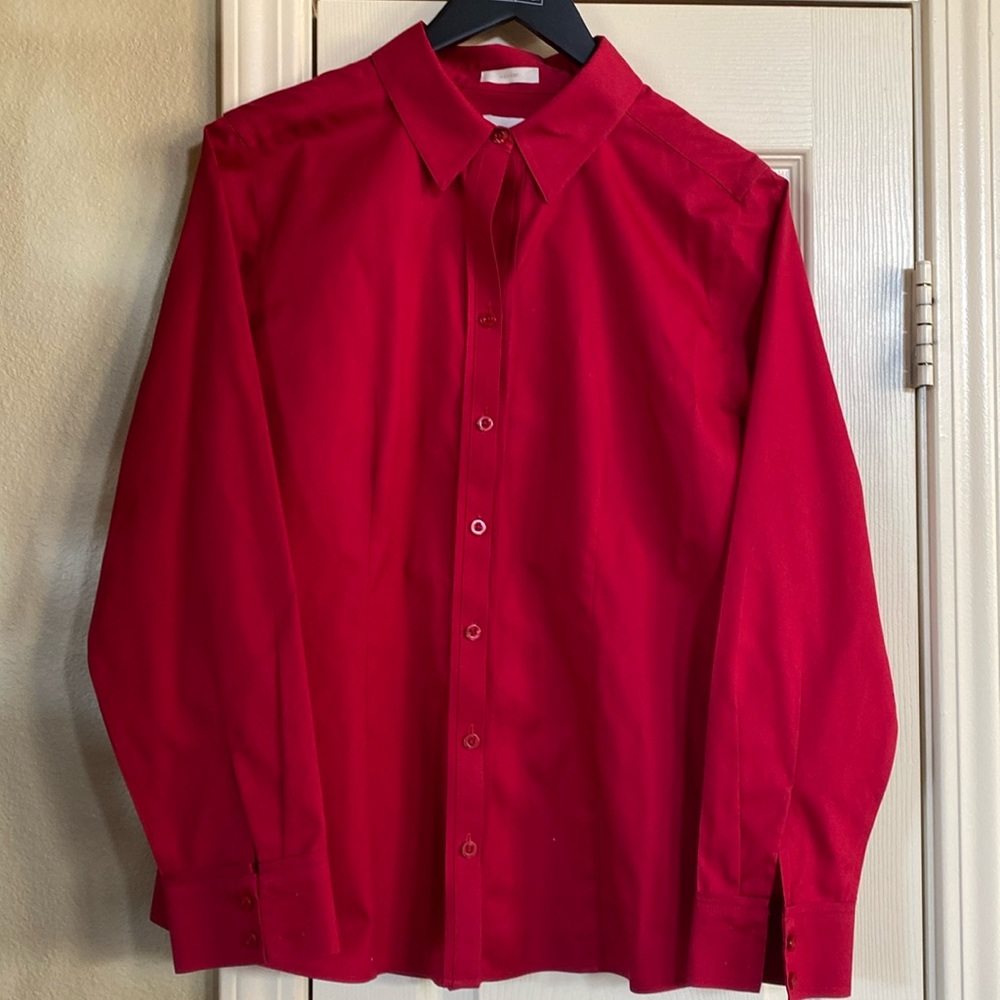 Size: 1 New but no tags. Color: burgundy red